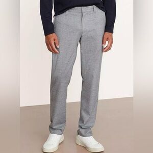 NWT Vince Glen Plaid Griffith Pants in Medium Heather Gray Men's Sz 32